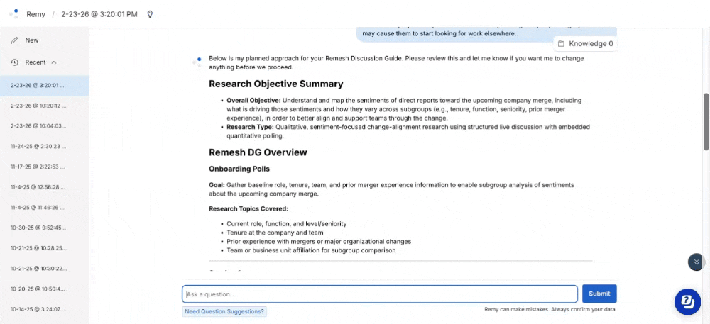 autodg generated research summary