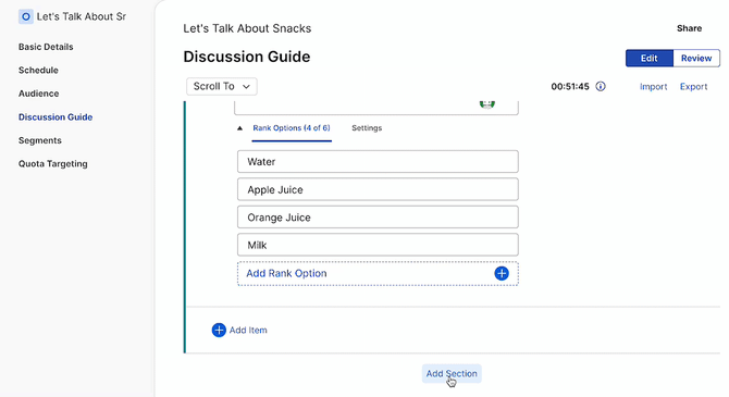 How to program your Discussion Guide 1