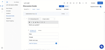 Remesh Application Conduct a Live Remesh Demo